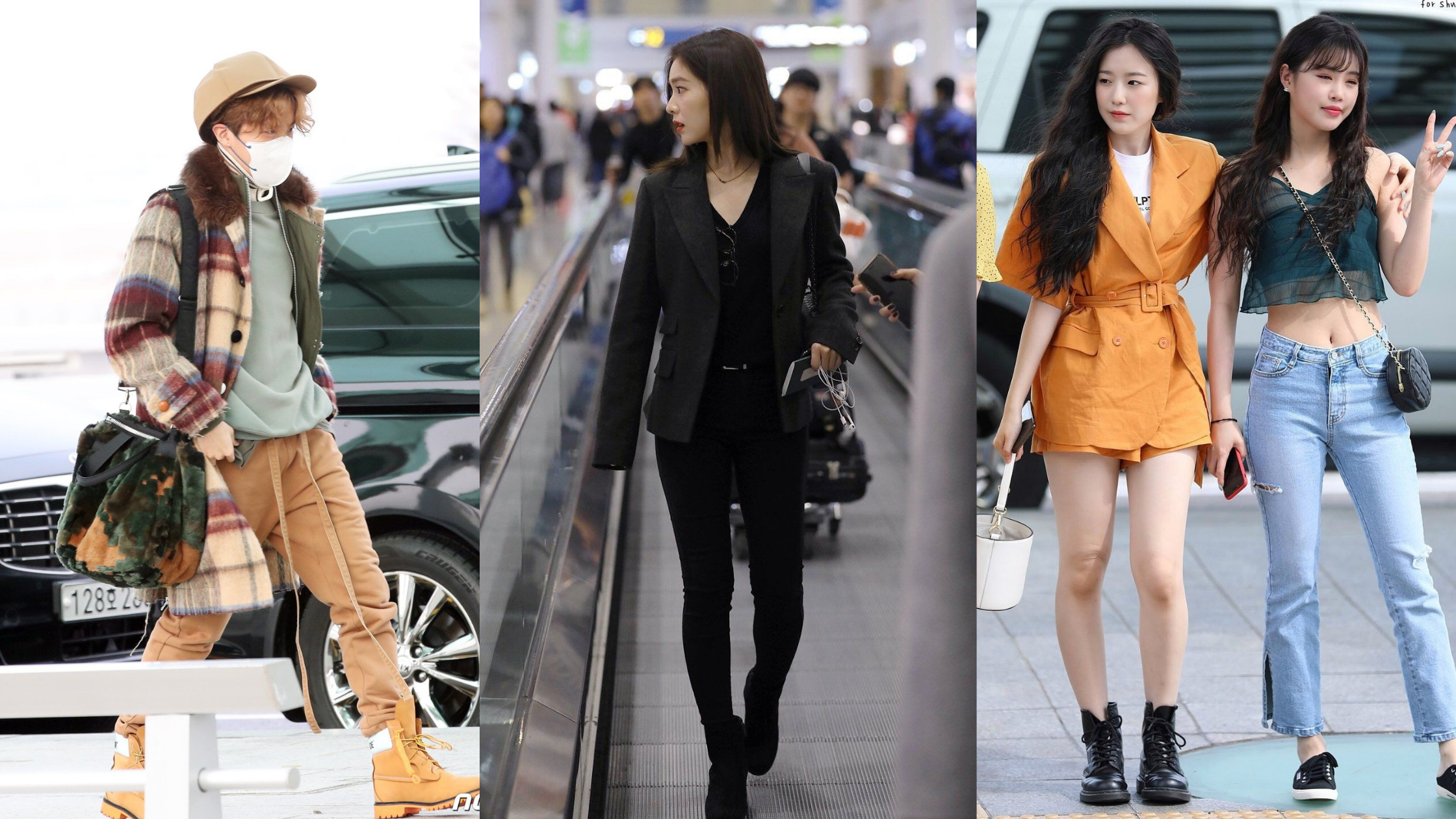 K-Pop Idol Airport Fashion